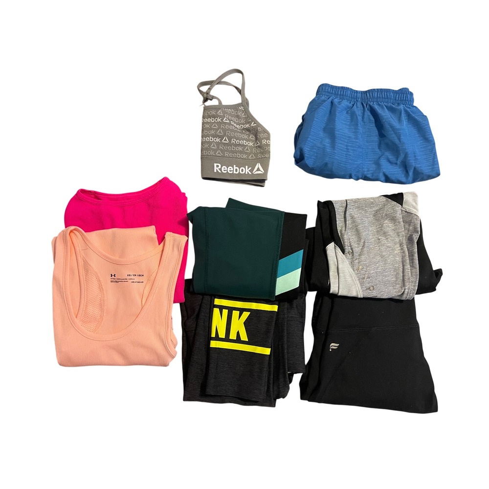XS YOGA/WORKOUT LOT Under Armour, Fabletics, PINK, Nike and more.